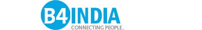 b4india Connecting People Logo